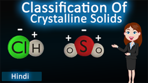 Classification of crystalline solids